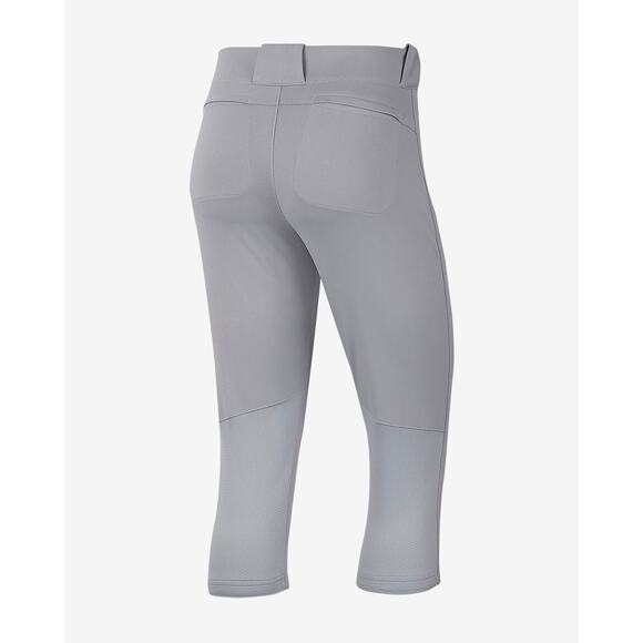 NWT Nike Vapor Select 3/4" Grey Softball Pants Women’s Size Small (AV6642-052) - Picture 2 of 7